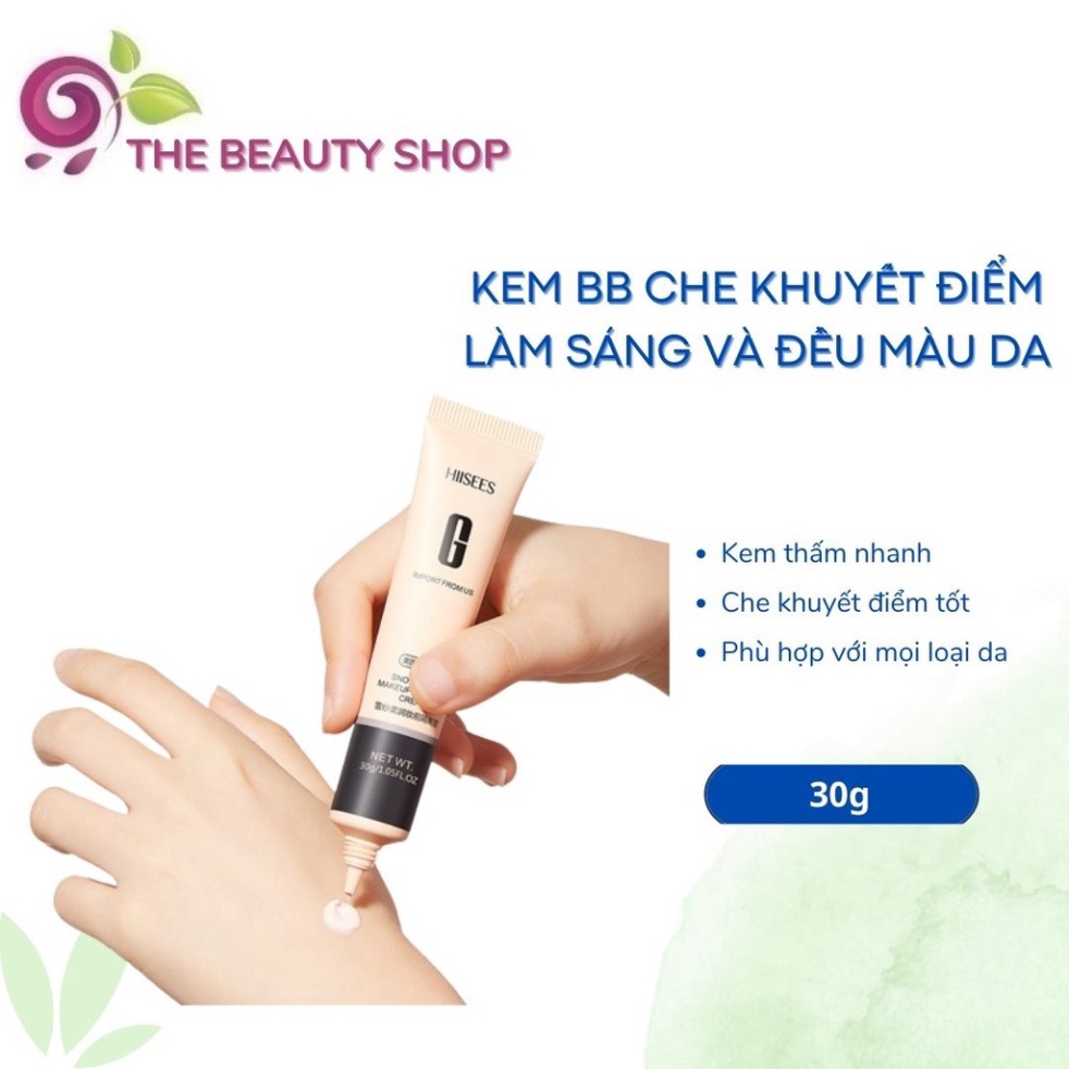 Genuine Hiisees Snow Gauze Makeup Isolation Cream 30g | Shopee Malaysia