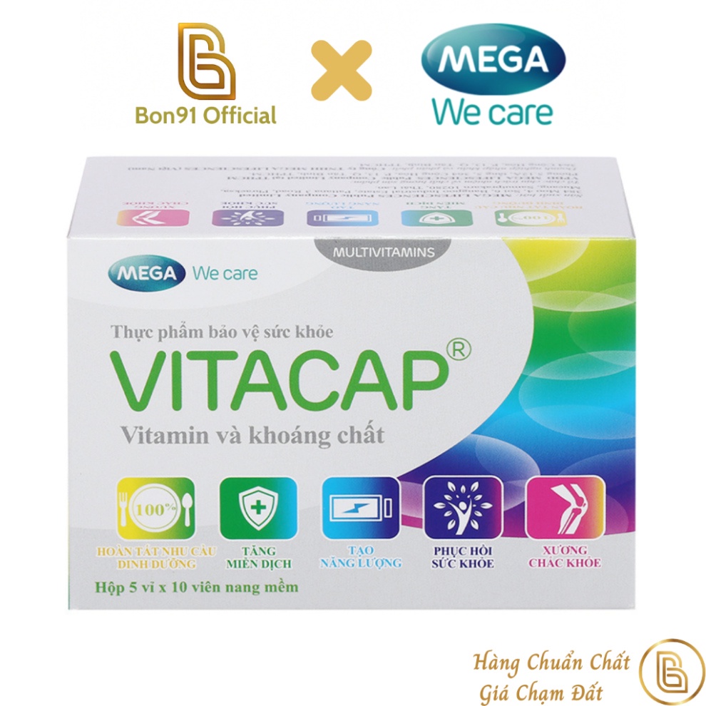 Vitacap oral tablet 50 Mega We Care tablets supplemented with Vitamins