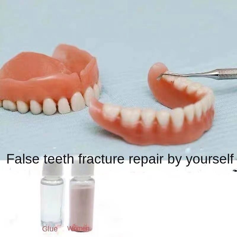 gigi palsu tampal gigi Movable dentures glue dentures fall off and