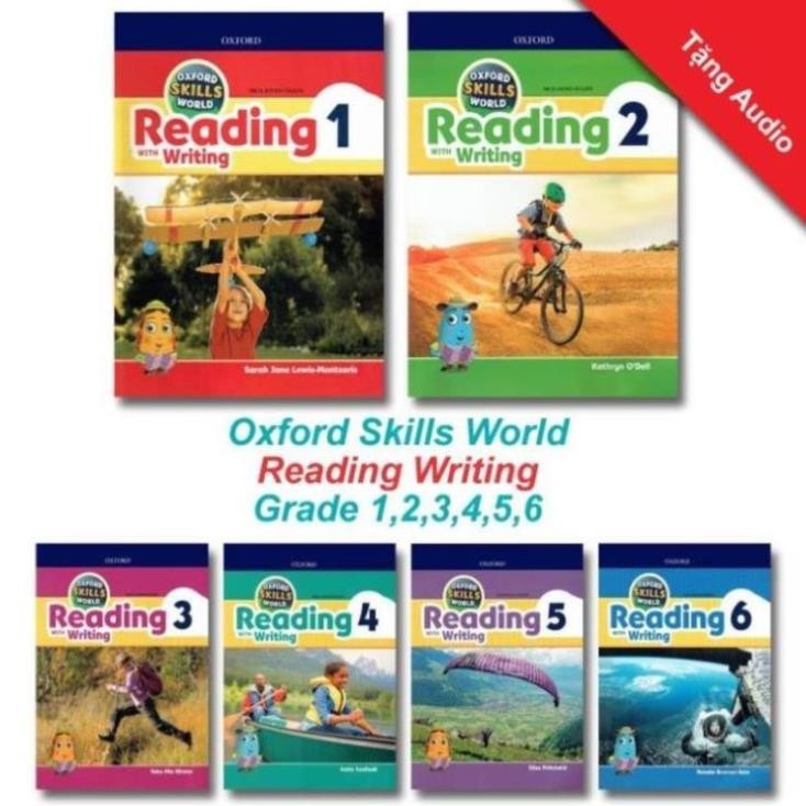 [Read Write] Oxford Skills World Reading with Writing Full volume 1,2,3,4,5,6 with