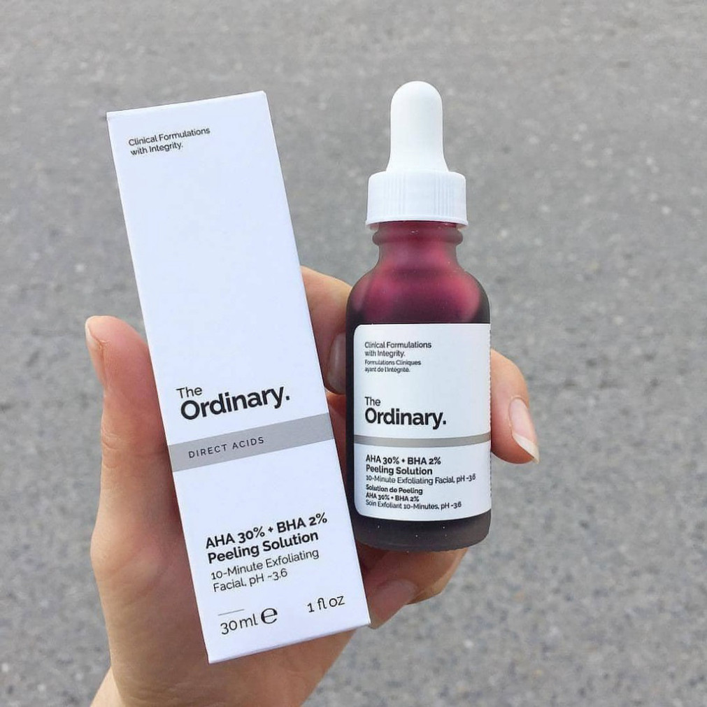 The Ordinary AHA 30% + BHA 2% Peeling Solution 30ml | Shopee Malaysia