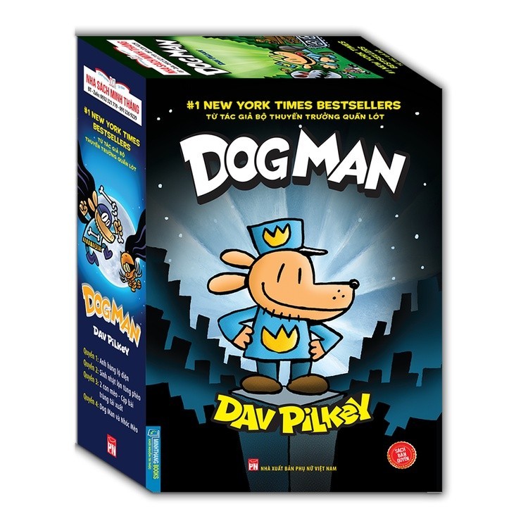 Books DOG MAN Box Full Set of 4 volumes Shopee Malaysia