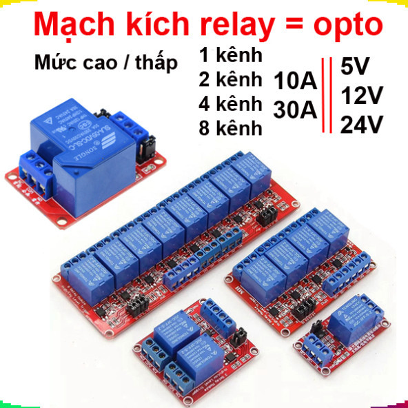 Opto relay Circuit Isolation 18 Channels Sized (Hl /) 5V / 12V / 24V
