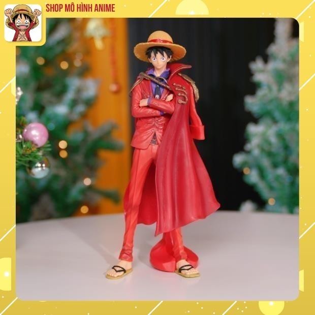 One Piece Model luffy Red Cape Straw Hat - Premium Goods, 25cm High ...