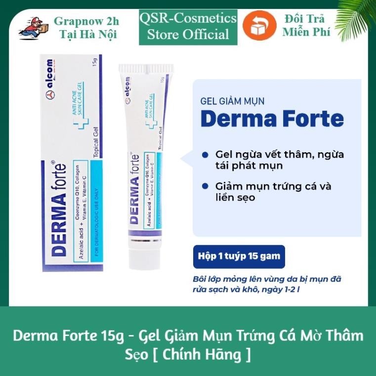 Derma Forte 15g - Acne Reduction Gel For Scars [Genuine] | Shopee Malaysia