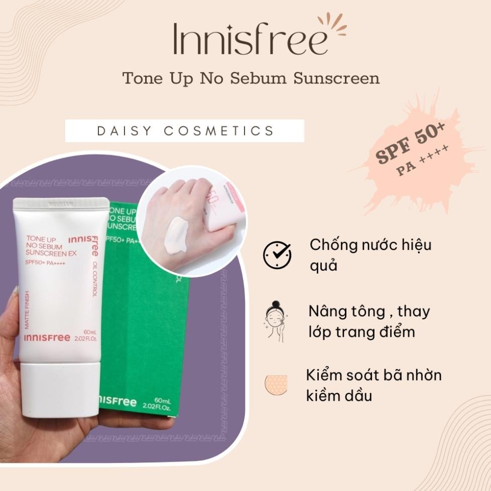 Innisfree Blue Sunscreen SPF 50+ PA + + + + For Optimal Skin Protection