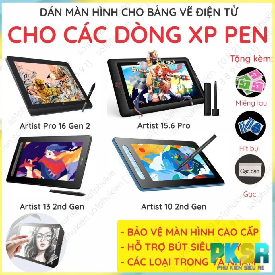 Paste Electronic Drawing Board XP Pen Artist 10 gen 2 / 12 / 12 pro ...