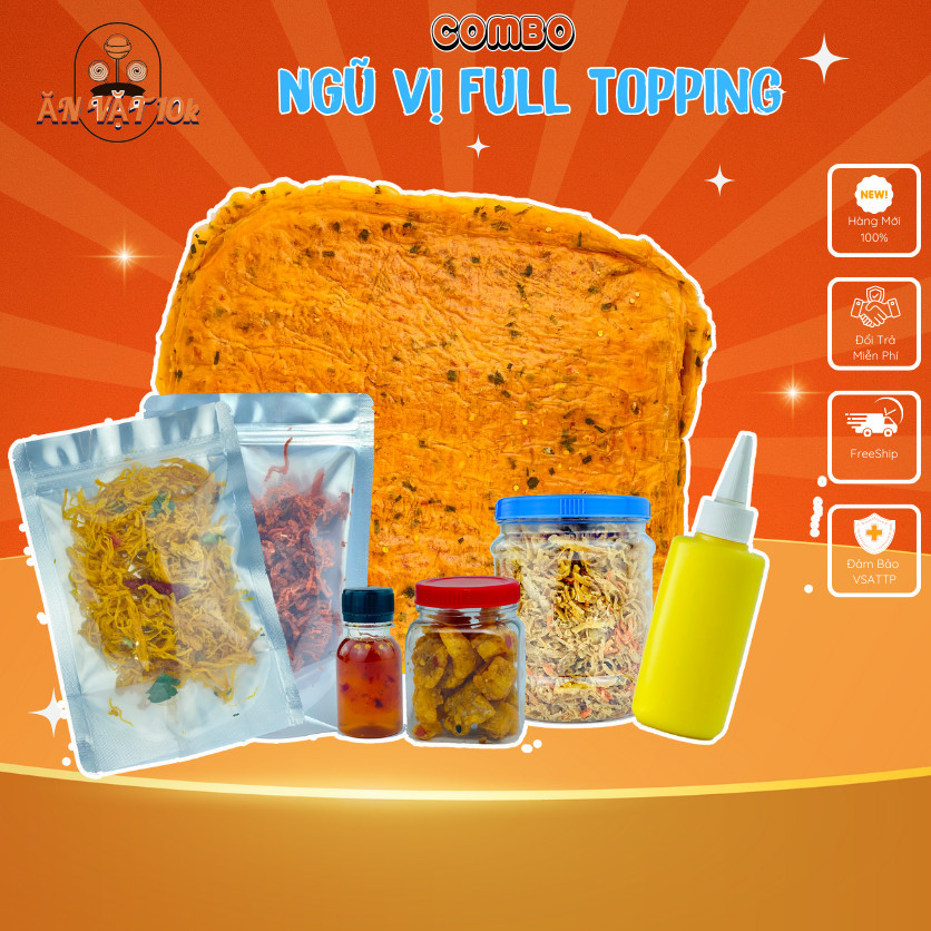 Full Topping Five Spice Shrimp Rice Paper - Hanoi Rice Paper Factory ...