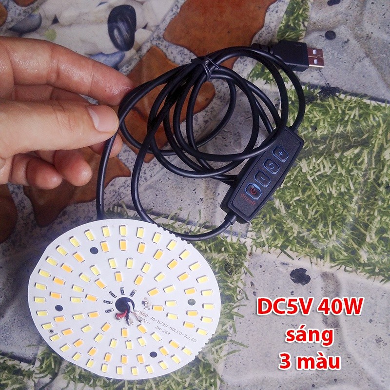 Led Chip 3.7V~5V 40w Bright 3 COLORS diameter 100mm (with purchase ...