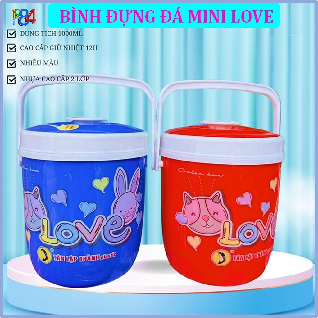 Mini PLASTIC ICE TANK 1 LITER (LOVE) | Shopee Malaysia