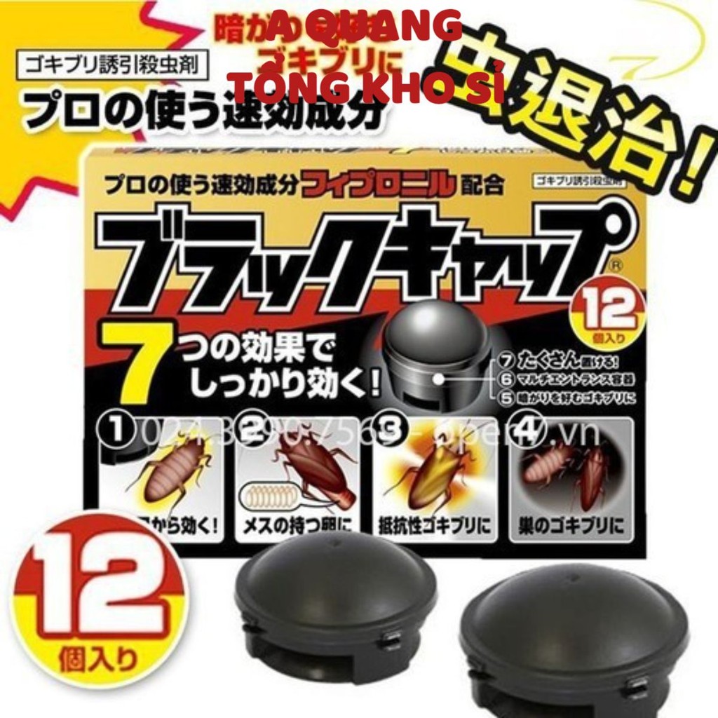 [GENUINE Product] Japanese cockroach killer box of 12 tablets, Japanese ...