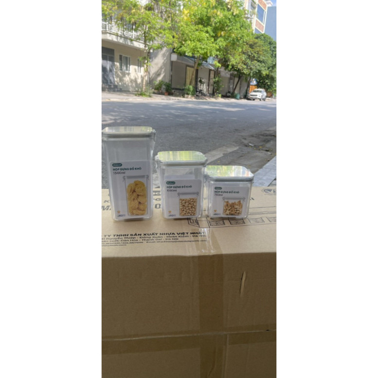 Genuine products Plastic boxes for dry food, milk boxes, vacuum plastic ...