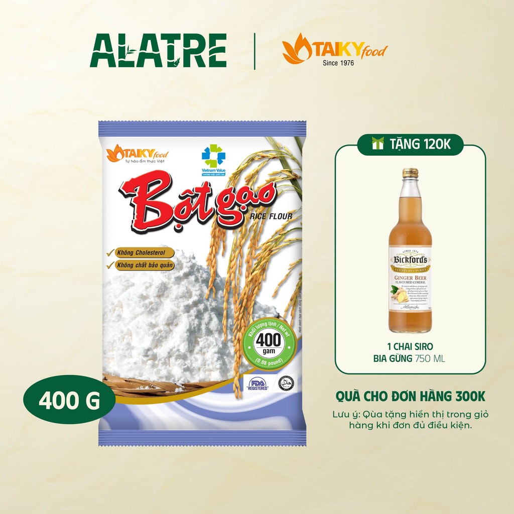 Tai Ky rice flour 400g pack (glutinous rice flour) | Shopee Malaysia