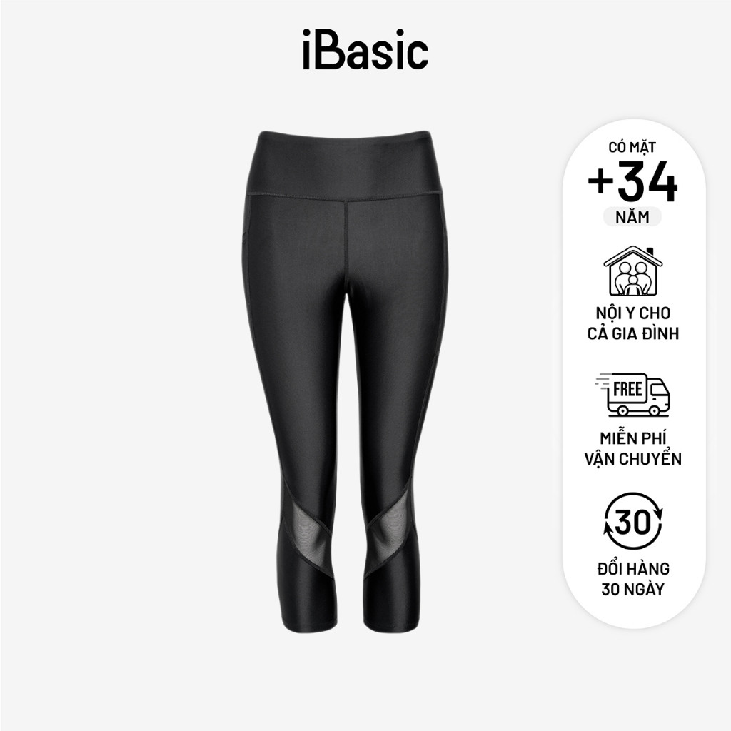 IBasic IBX062P pickleball mid-length leggings | Shopee Malaysia