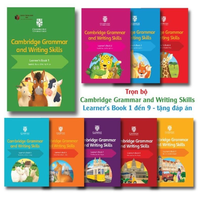 Book - Grammar and Writing Skills Learner's Book 1 to 9 - print - free ...
