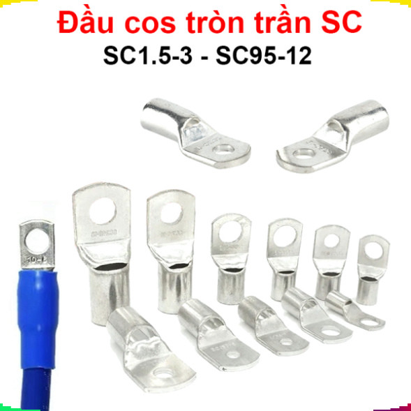 Sc bare round Cos head with anti-oxidation plated copper | Shopee Malaysia