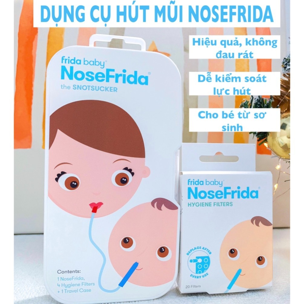 Swedish Nosefrida nasal aspirator (NOSE FRIDA - FRIDABABY) for babies ...