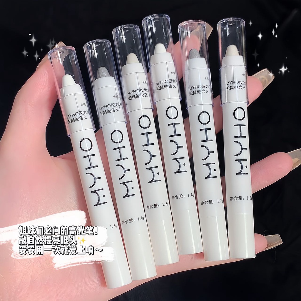 MYHO Diamond Silkworm Pencil Glitter Matte Eyeshadow Liner Pencil Face ...