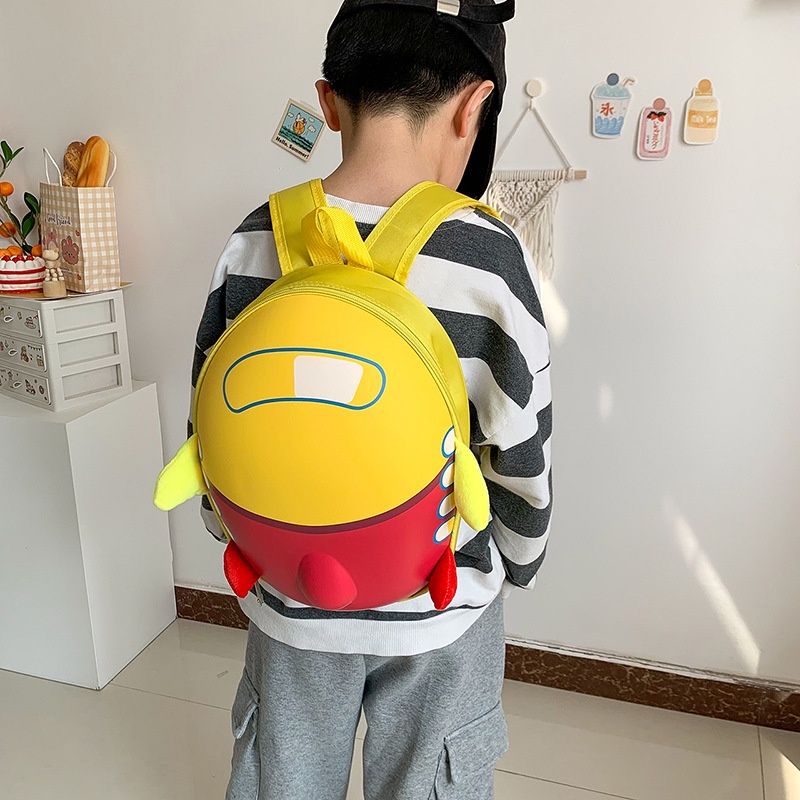 VASCHY Dinosaur Kids Backpack – Water-Resistant, 3D Design With Chest Strap, Perfect For Preschool & Daycare (Ages 2-5)