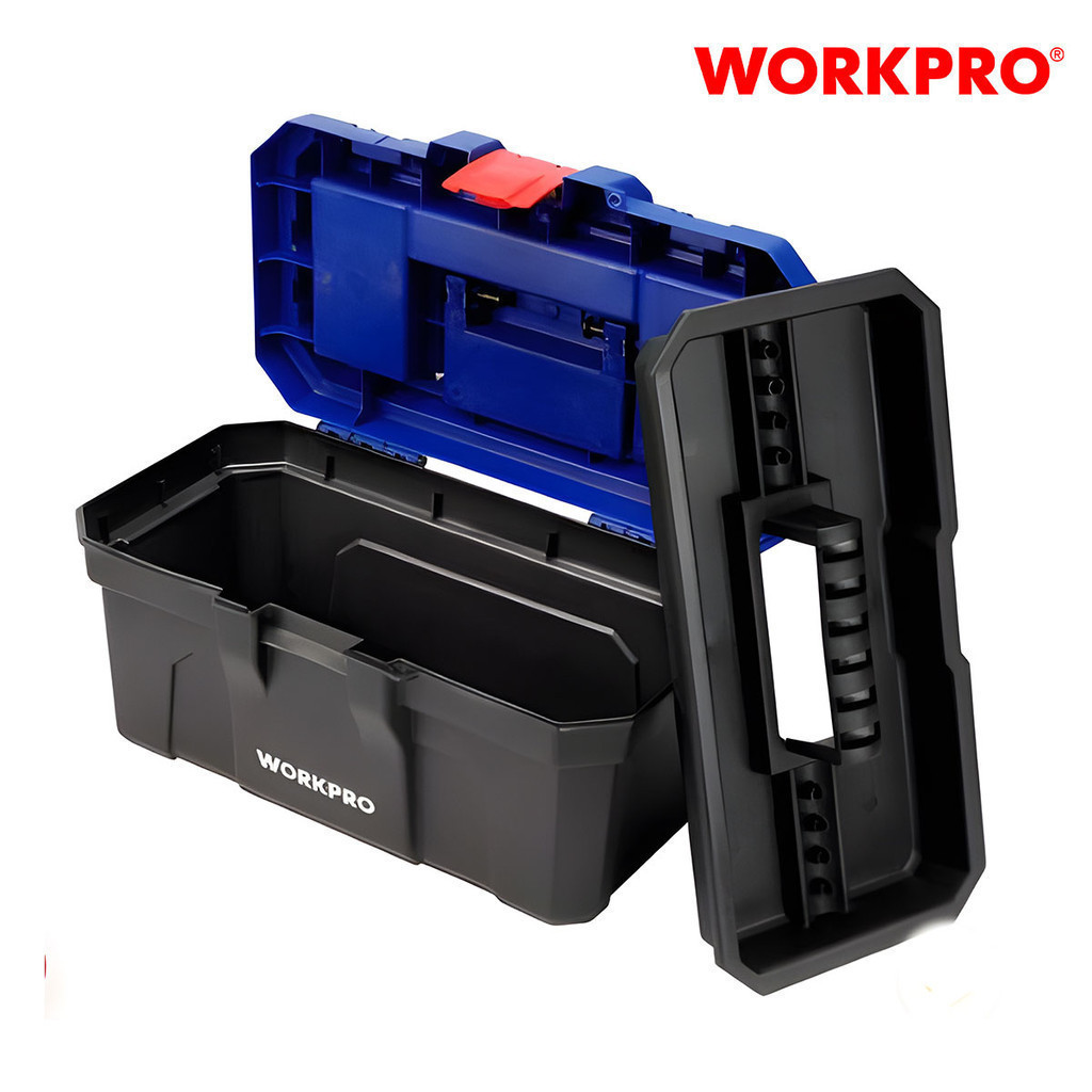 Workpro plastic tool box - WP283003, genuine size 22.5 inches | Shopee ...