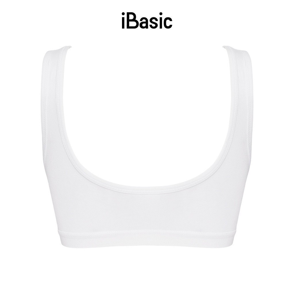 IBasic student bra with round neck with antibacterial USA cotton ...