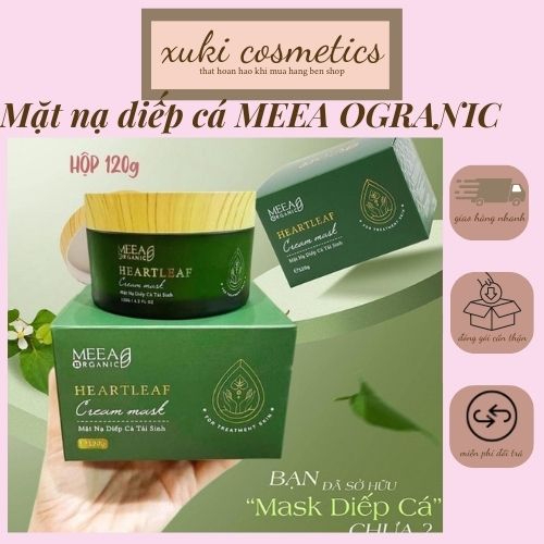 Fish Lettuce Mask, Meea Organic acne reduction mask cleans white acne