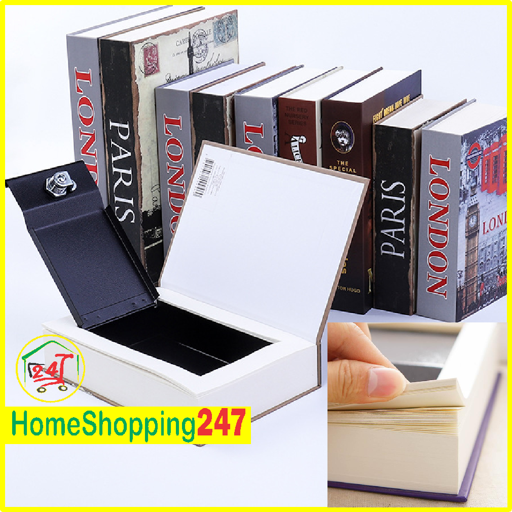 Deluxe version of real book mini safe cover literary work. Structure ...