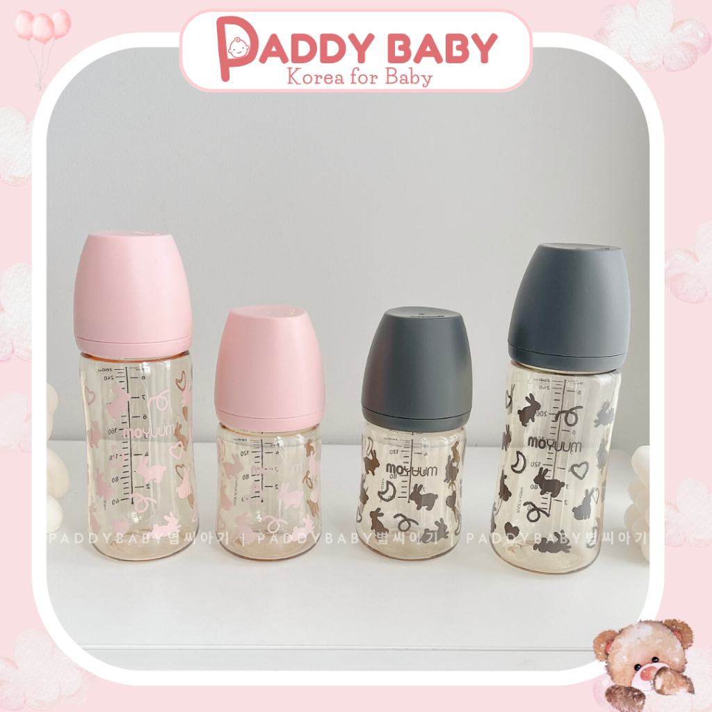 Moyuum milk bottle rabbit model 2023 Korean PPSU for babies size 170ml ...