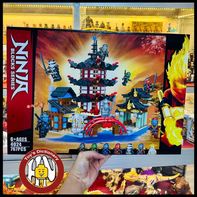 Puzzle Toys - Ninjago Assembly - Samurai Temple Temple - 4024 - shop ...