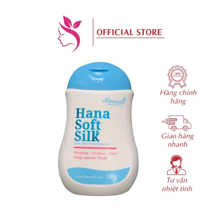 Hana Soft Silk Feminine Hygiene Solution Helps To Pink The Genital Area