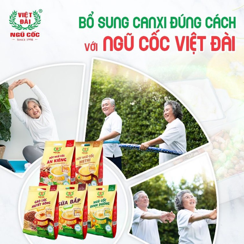 Vietnamese Cereals Brown Rice With Dragon Blood, Calcium Corn Milk