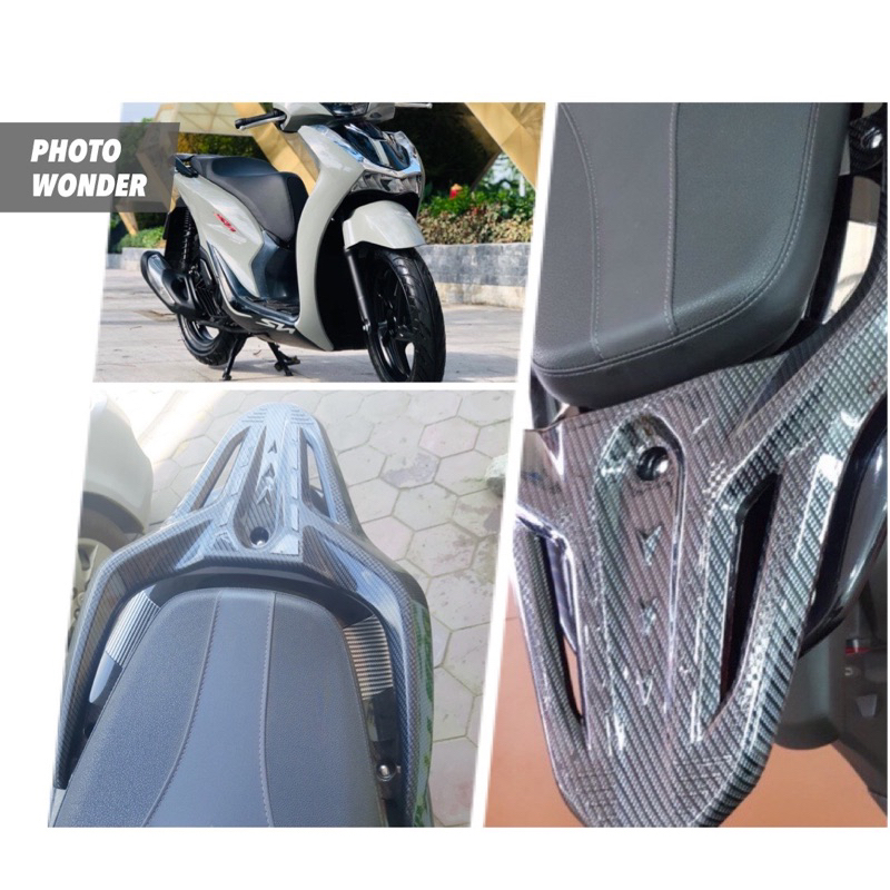 Handle cover - handlebar - rear port sh 2024-2020 carbon | Shopee Malaysia