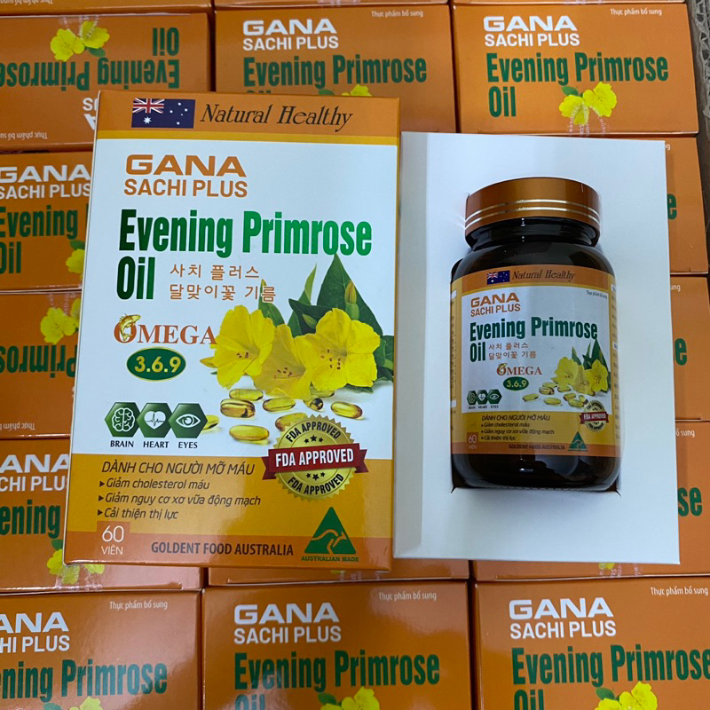 Evening Primrose Oil OMEGA 3,6,9 Primrose Oil + Walnut Oil Helps To