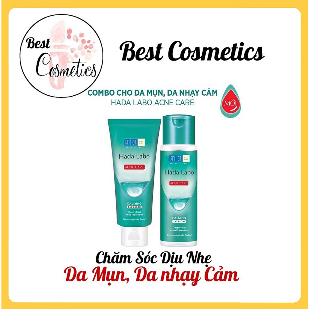 Hada Labo Acne Care Moisturizer For Acne Skin, Sensitive Deep Clean