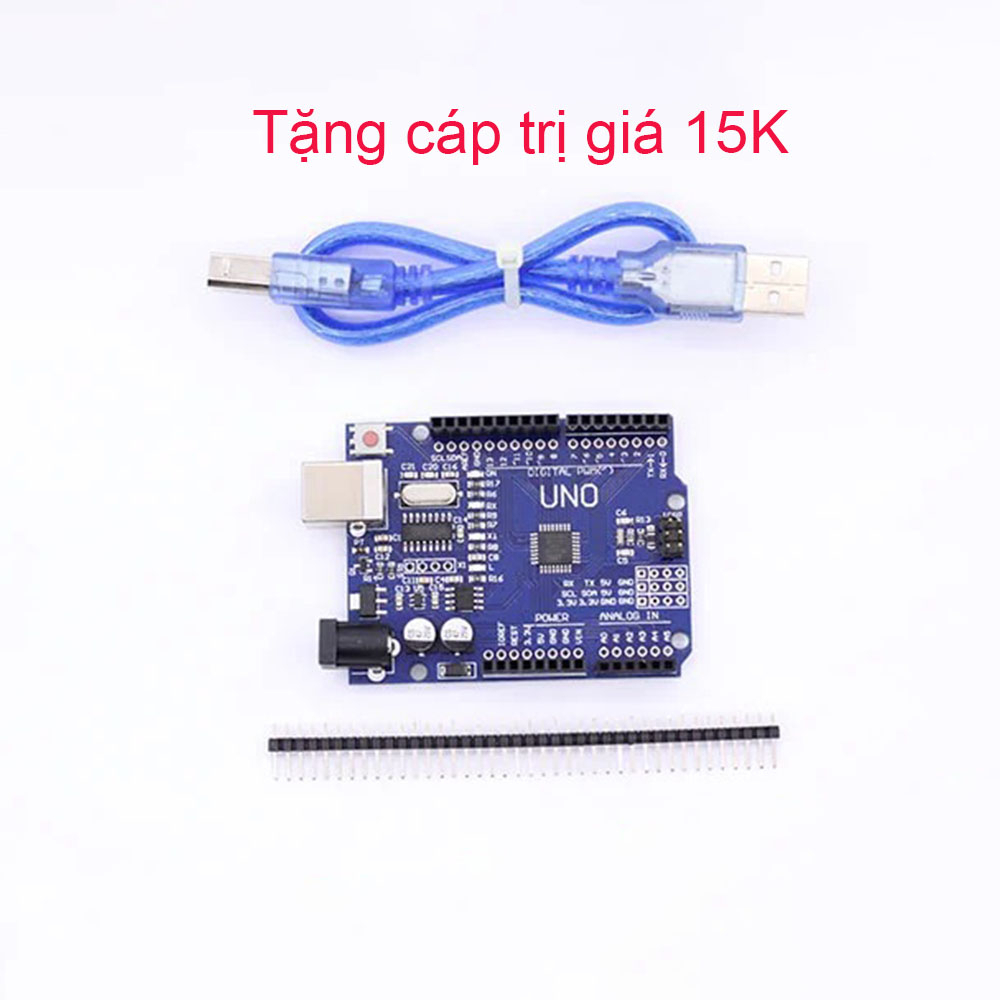 Arduino uno R3 Kit with CH340G chip - Free valuable connection wire ...