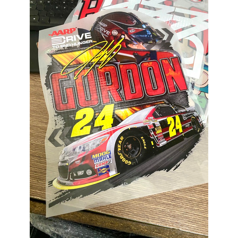 [Heat ironing image] RACING RACING CAR MODEL thermal sticker (Multiple ...