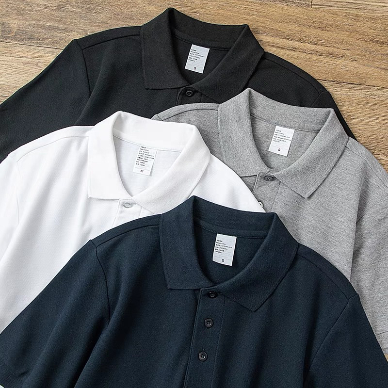 Basic Korean Wide form Polo Shirt | Shopee Malaysia