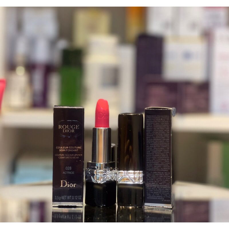Dior Lipstick 3.5g Color 028 Actrice (One Color Only) Shopee Malaysia