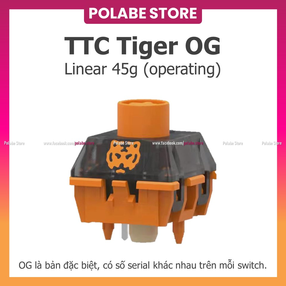 Ttc RABBIT OG linear switch TTC RABBIT RGB Mechanical Keyboard switch ...