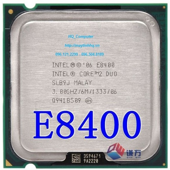 Intel CPU Core 2 Duo E8400 Processor | Shopee Malaysia