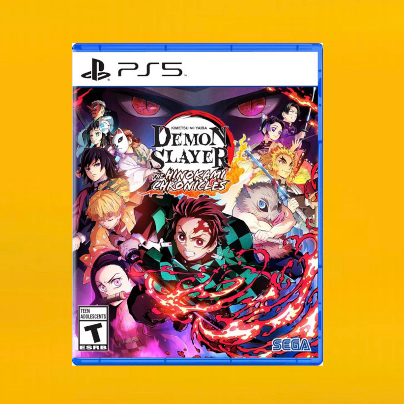 Ps5 Demon Slayer Game Disc Kimetsu no Yaiba The Hinokami Chronicles