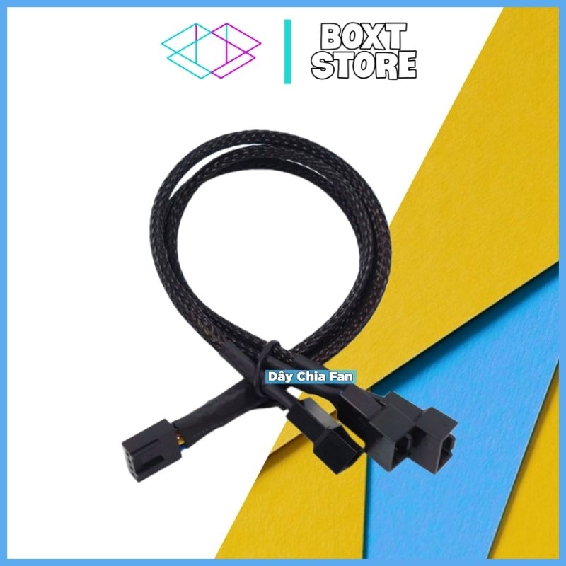 Computer Cooler Fan Splitter - Supports PWM Speed Control - Fan Port ...