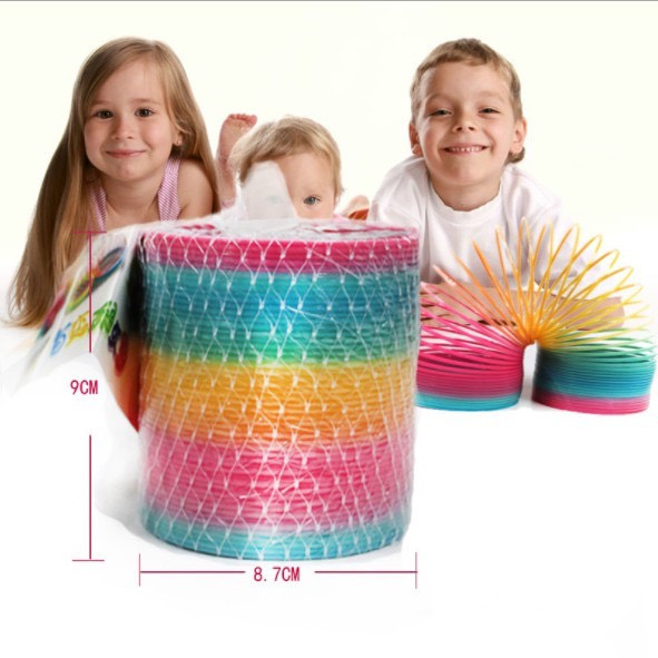 XO [LARGE Long TYPE] Magic Rainbow Spring - Made of ABS Plastic in Many ...