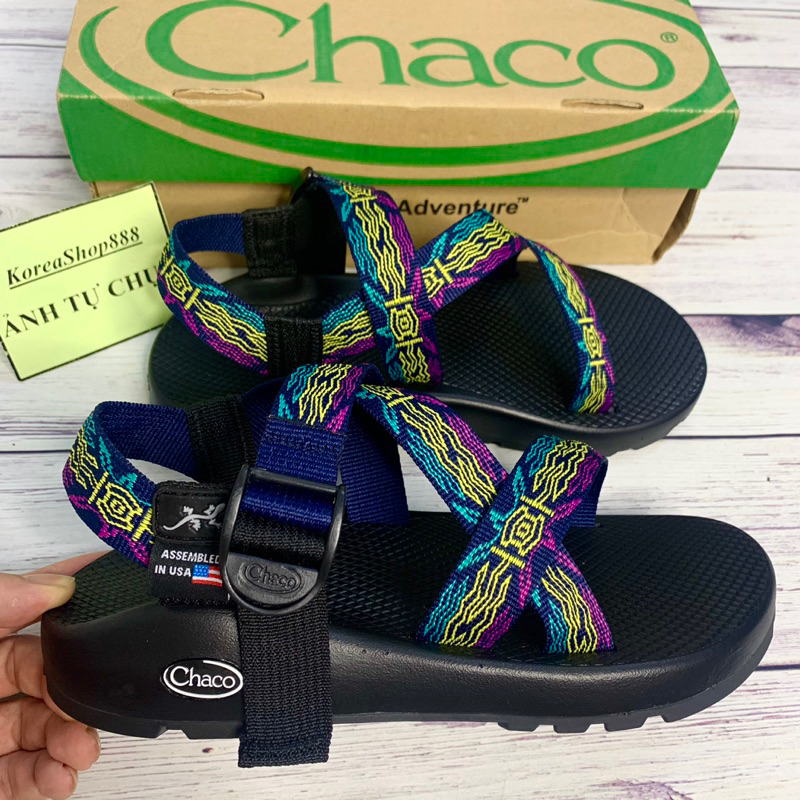 Purple chacos discount