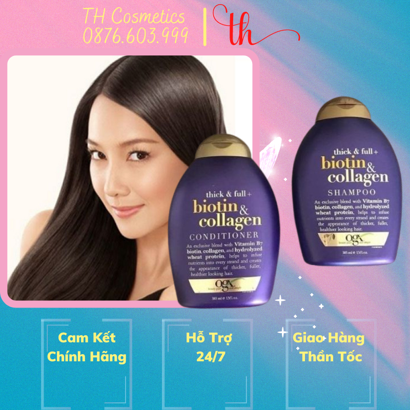 Purple Biotin Conditioner Shampoo Pair Stimulates Hair Growth 385ml ...