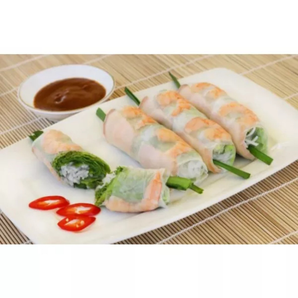 Ultra-thin rice paper to make instant spring rolls without dipping in ...