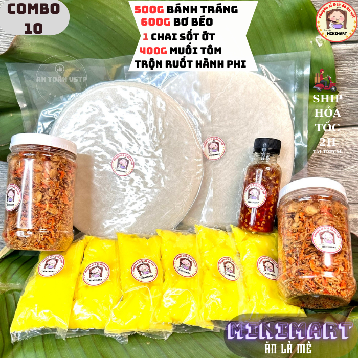 Dew-drying Rice Paper - [COMBO Salt And Shrimp Rice Paper Mixed With ...