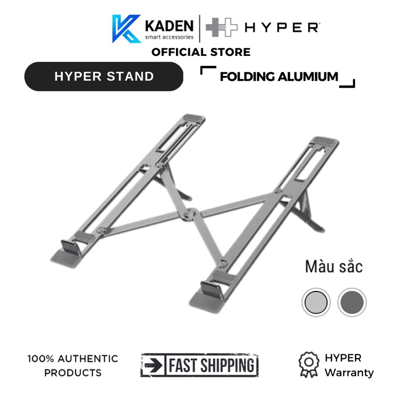 HyperStand Folding Alumium Heatsink for Macbook/Laptop/iPad - HTU6 ...