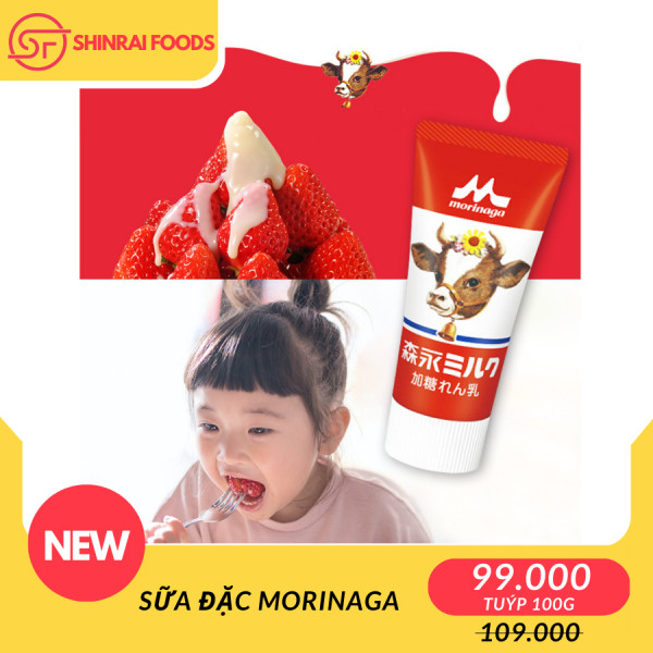 Japanese Morinaga Condensed Milk (Tube 100g) Shopee Malaysia