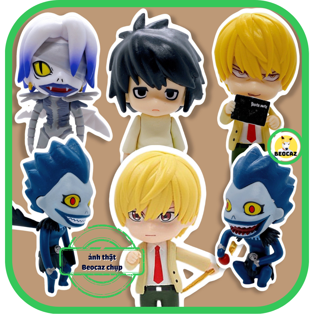 Death Note Model Death Note Yagami Raito L Ryuk Rem Death Note Beocaz ...